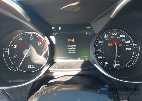 2019 Alfa Romeo Giulia Rwd from USA, damaged, VIN ZARFAMAN8K7599027